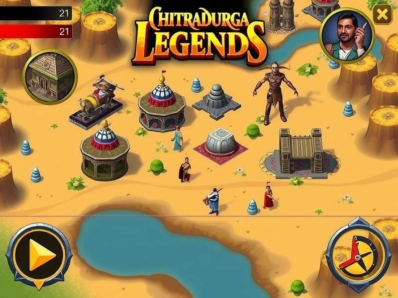 Chitradurga Battle Legends Strategy Map
